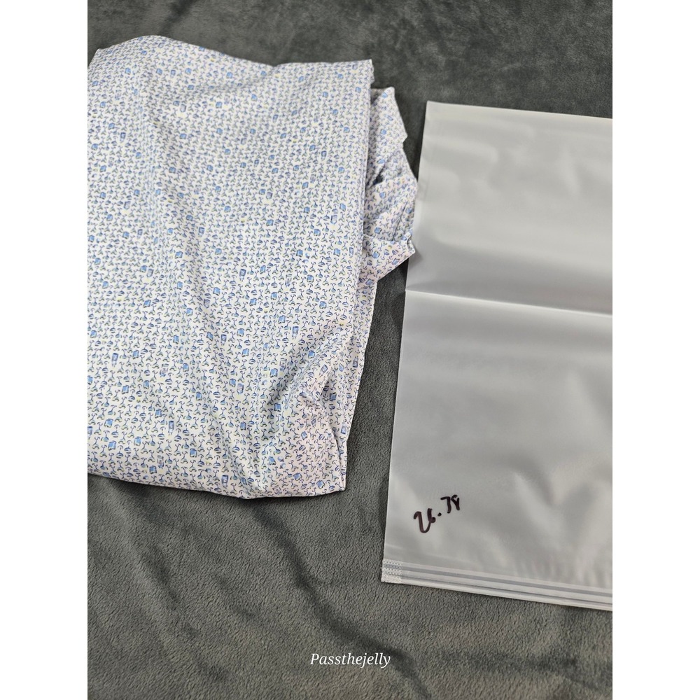 Peter Millar Light Blue Patterned Polo - Picture 9 of 9
